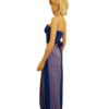Sarong Skirts Unisex - Royal Blue Stripes - Image 3