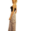 Sarong Skirts / Unisex White and Purple Batik - Image 3