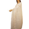 White Linen embroidery saree - Sold Out - Image 4