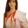 Red Spider Lilly Saree - Image 5