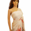 Red Spider Lilly Saree - Image 6
